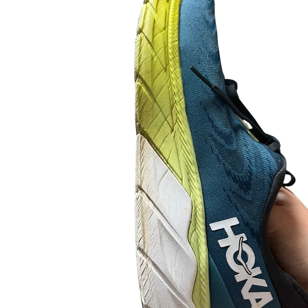 Hoka One One Arahi 6 Running Shoes Sneakers Men's 10.5D Teal/Blue‎ Gym Active✅